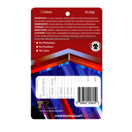 True Tape SUPERTAPE Prosthetic Hair Tape Oval